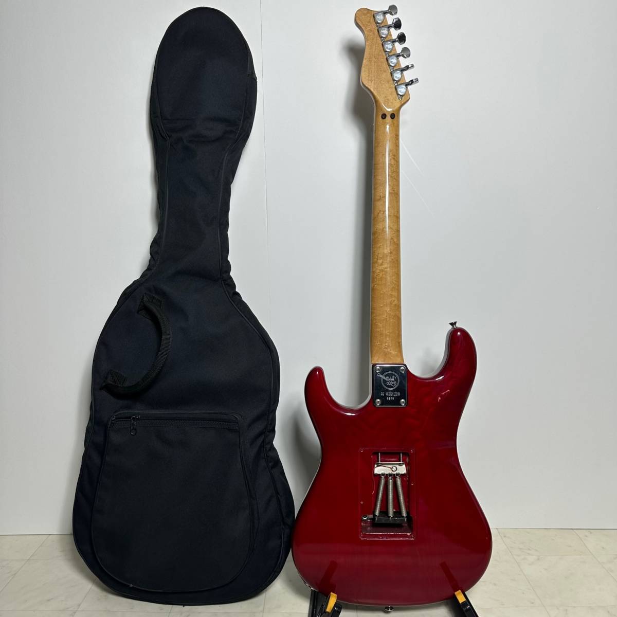 希少 Valley Arts M series 日本製 朝日木工 エボニー ストラト 希少 Valley Arts M series 日本製 朝日木工 エボニー ストラト