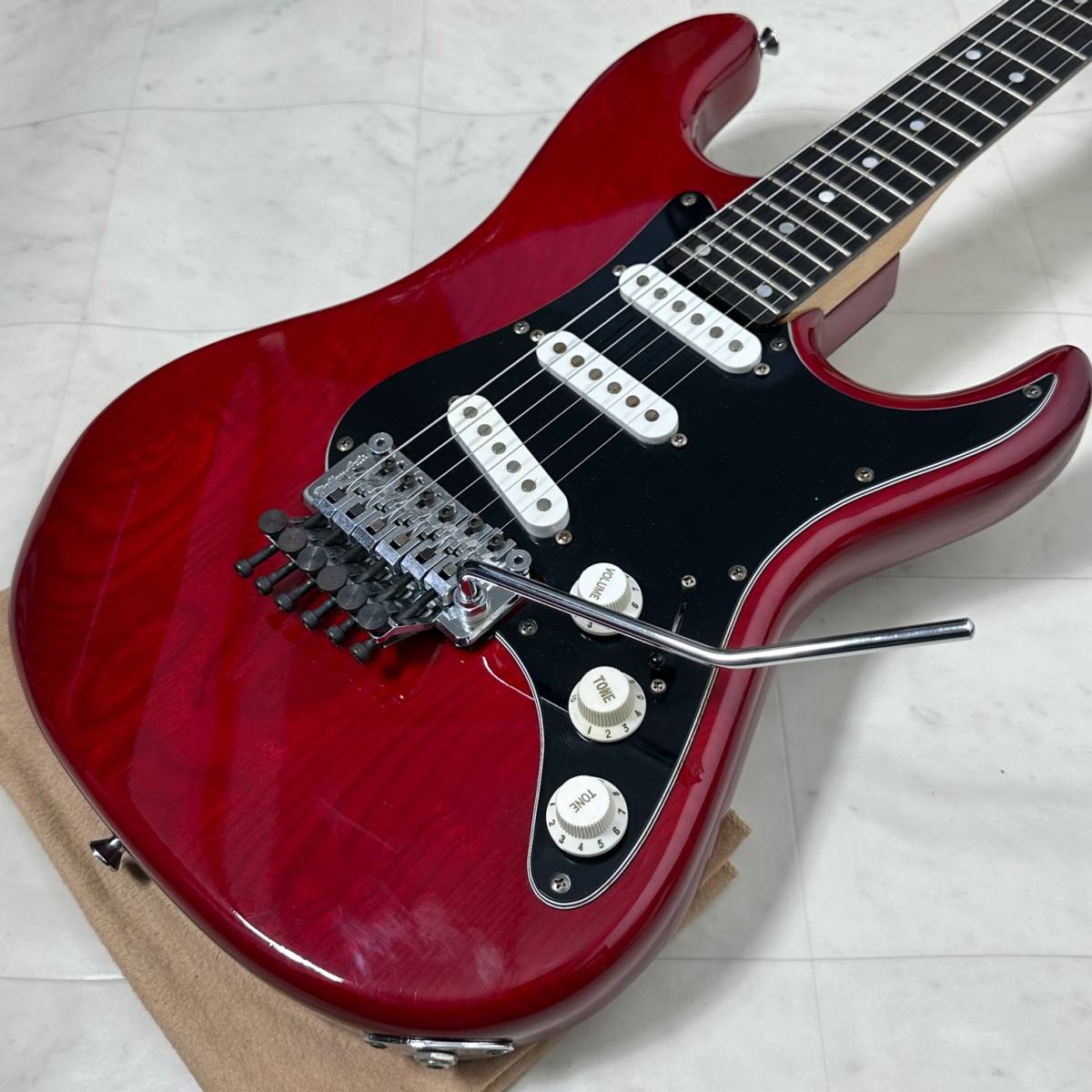希少 Valley Arts M series 日本製 朝日木工 エボニー ストラト 希少 Valley Arts M series 日本製 朝日木工 エボニー ストラト
