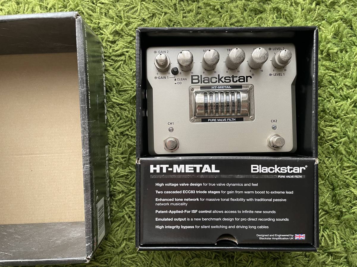 希少 黒入荷! HT-METAL / Blackstar 真空管内蔵 ☆日本語マニュアル