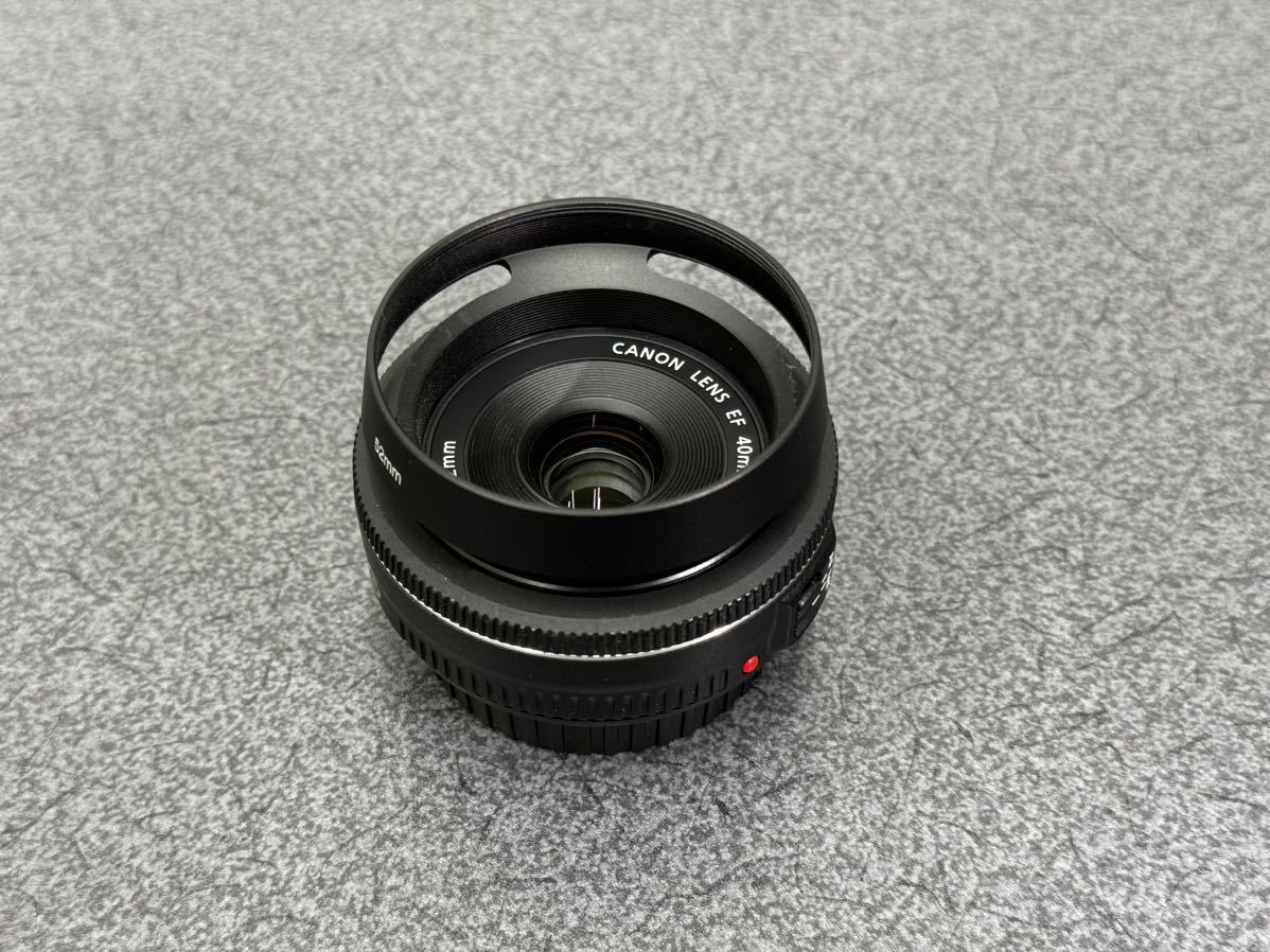 【美品】単焦点レンズ EF40mm F2.8 STM EF4028STM【Canon EFマウント】_画像6