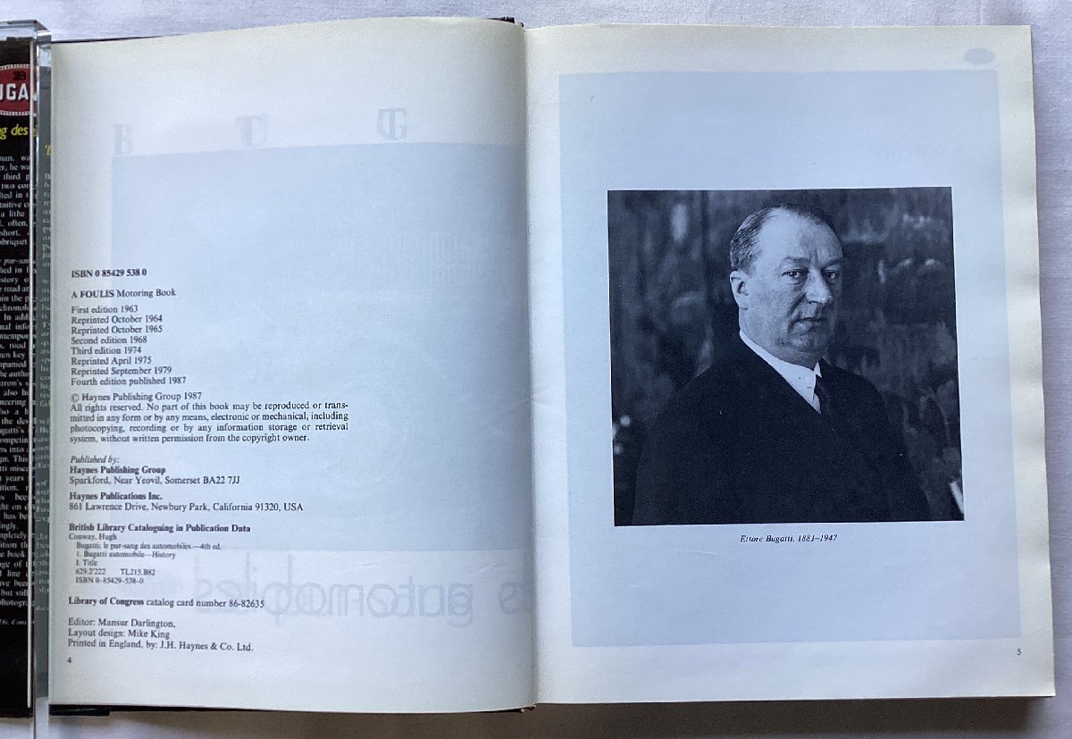 ★[50979・特価洋書 BUGATTI Le pur-sang des automobiles ] ブガッティ。★_画像8