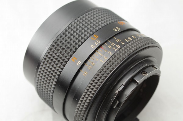 コンタックス Contax Carl Zeiss Planar T* 50mm F1.4 人気の単焦点レンズ/#2847の画像8