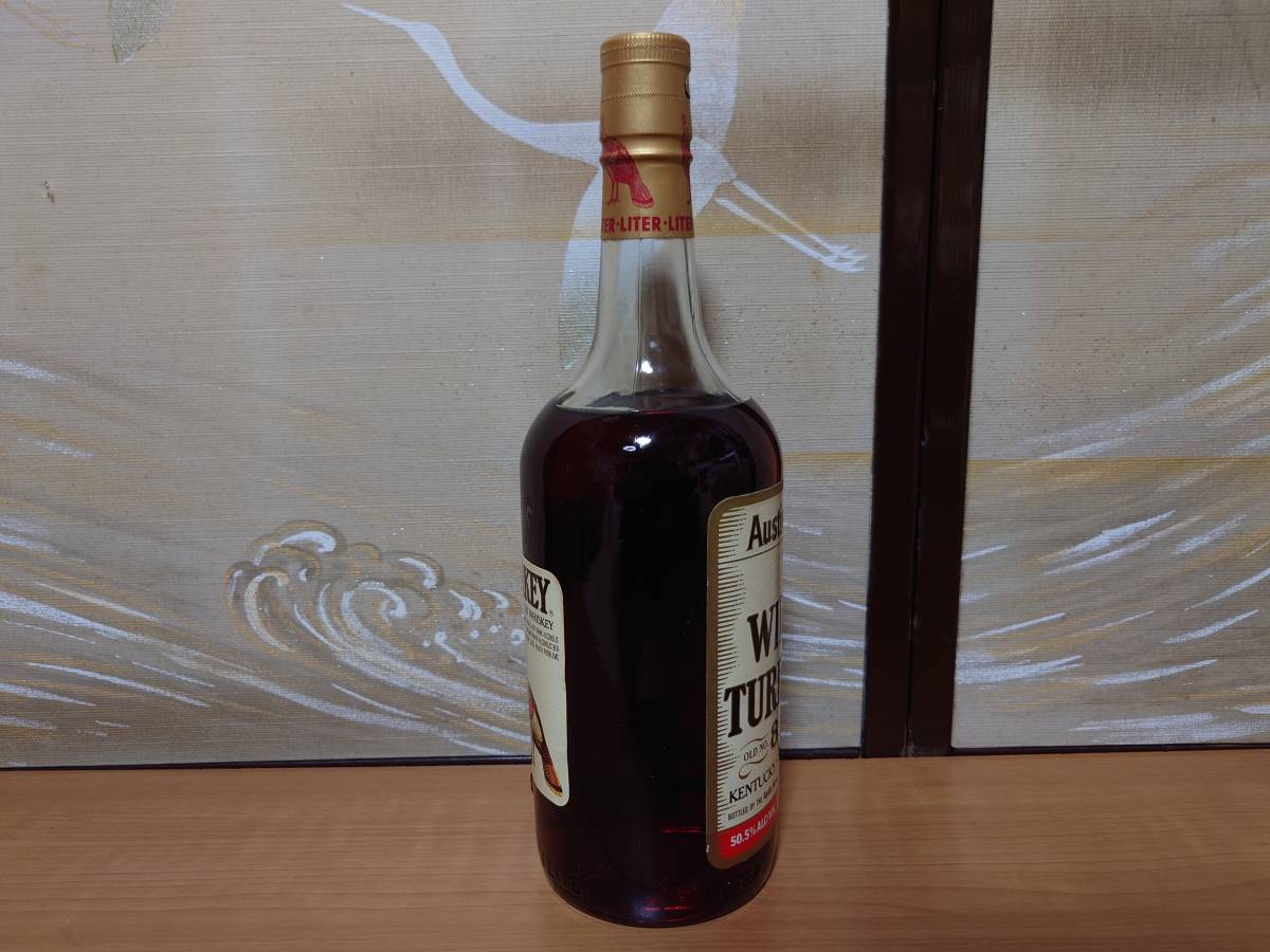 旧ラベル ボトル ワイルドターキー 正面 1000 50 5 101 バーボン