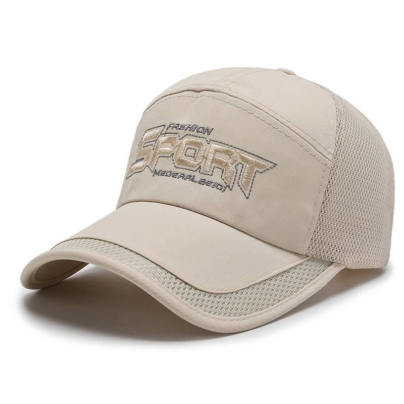 帽子 メンズ メッシュ キャップ スポーツ ランニング UVカット速乾 軽薄 つば長 紫外線対応 男女兼用-ネイビー_画像8