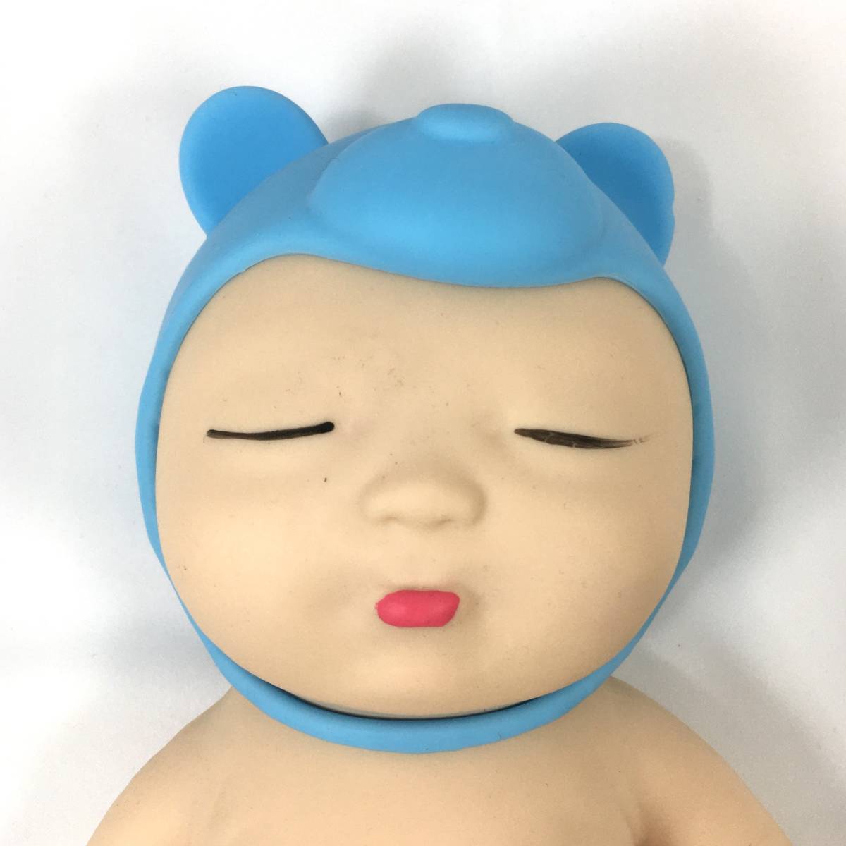 アグリーベイビーズ BIG ブルー 約29cm スクイーズ 赤ちゃん人形 小サイズ１体付_画像2