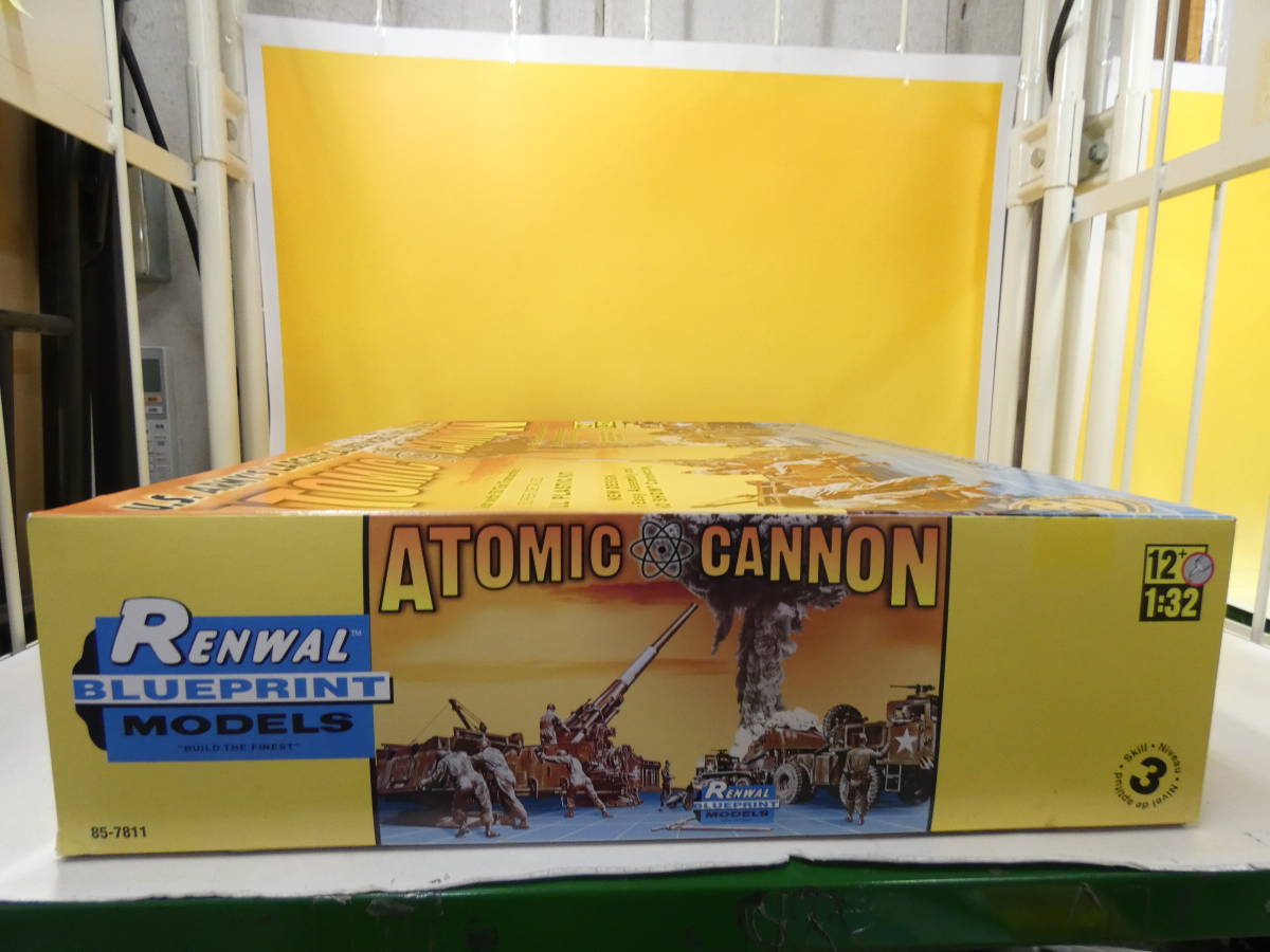 【ジャンク扱い】RENWAL BLUEPRINT　レンウォール　1/32　ATOMIC CANNON　アトミックキャノン 【プラモデル】A　S1073_画像7