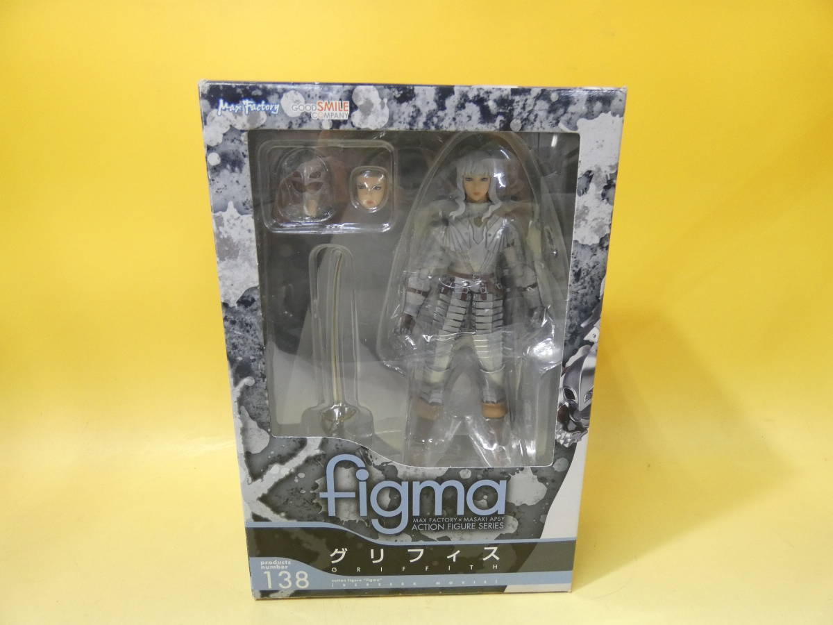 【未開封】　Figma　フィグマ　138　ベルセルク　黄金時代篇Ⅰ覇王の卵　グリフィス　【フィギュア】J5　Ｓ66_画像1