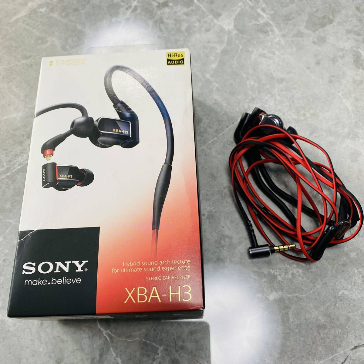 ベストセラー SONY XBA-H3ソニー ハイレゾ音源 ハイレゾ対応イヤホン