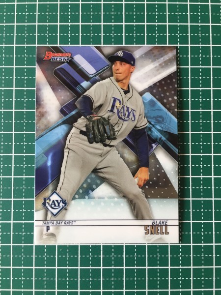 即決のみ！★TOPPS MLB 2018 BOWMAN'S BEST #69 ブレイク・スネル（BLAKE SNELL）【タンパベイ・レイズ】ベースカード 18★_画像1