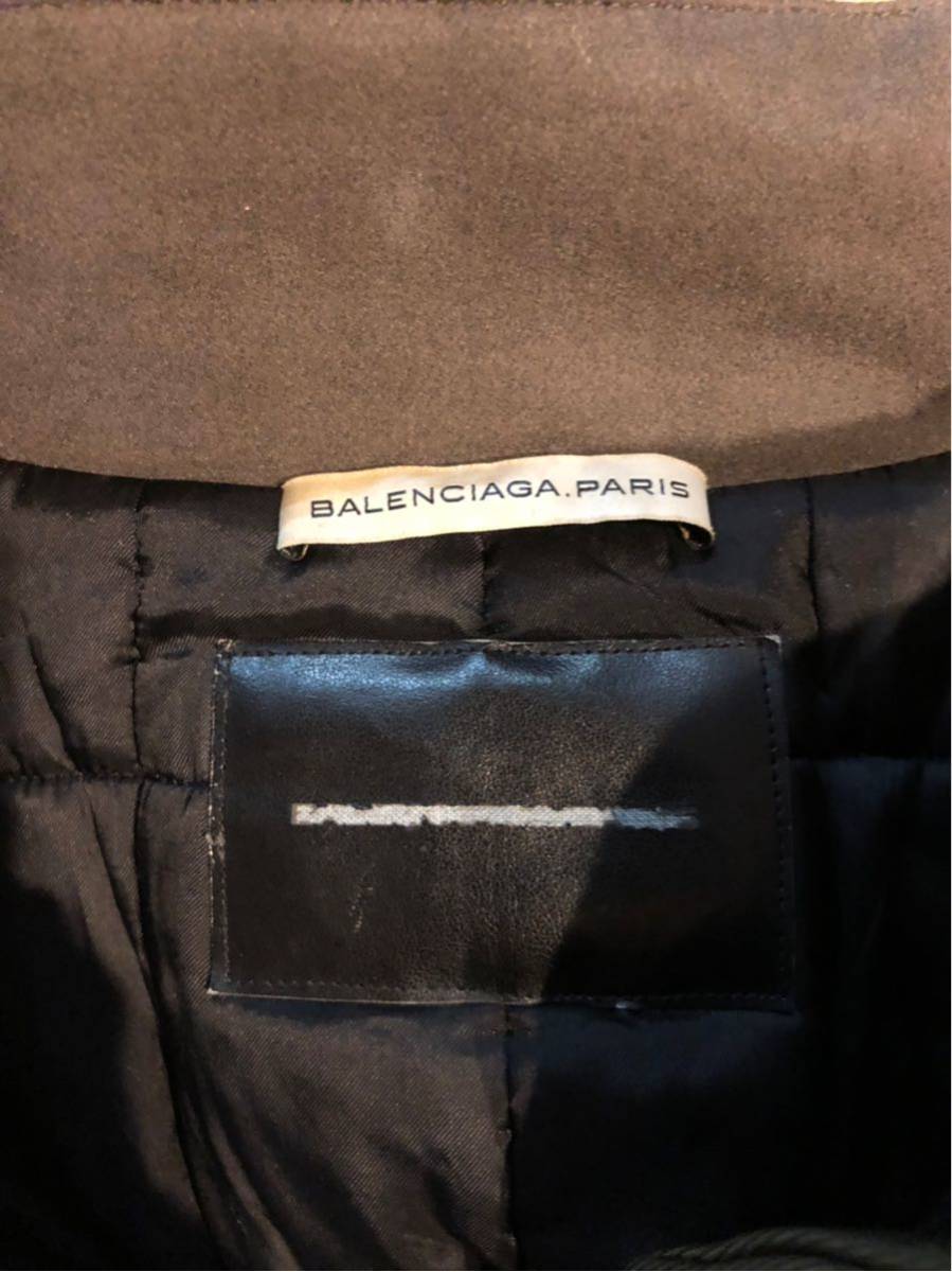 BALENCIAGA バレンシアガ ファー 中綿入り ミリタリー モッズコート