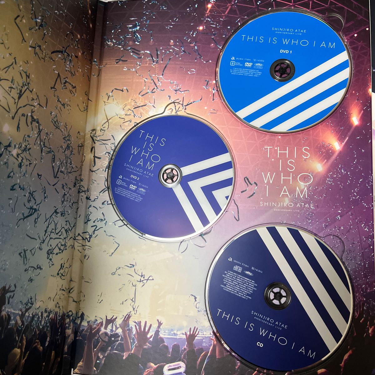 與真司郎(AAA) Anniversary Live THIS IS WHO I AM DVD 初回受注生産限定盤