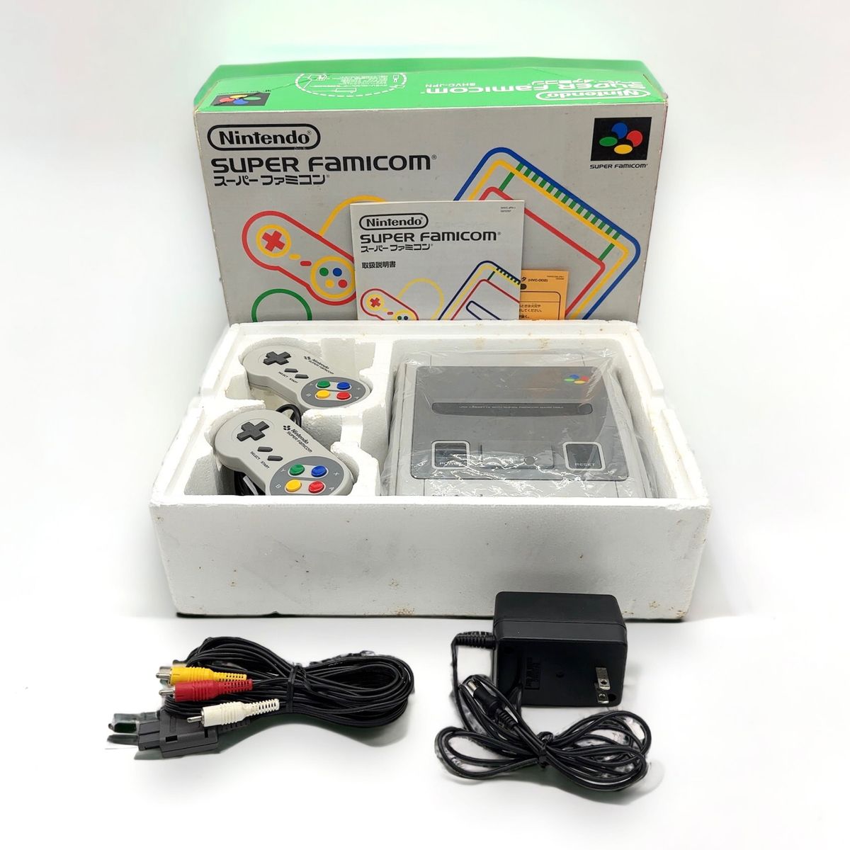 美品 スーパーファミコン 本体 SHVC-001 任天堂 ニンテンドー Nintendo 