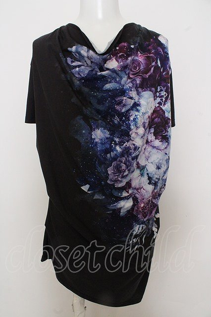 CIVARIZE / モードドレープフラワーTシャツ’21SS O-23-10-28-003-CI-ts-YM-ZT342_画像1