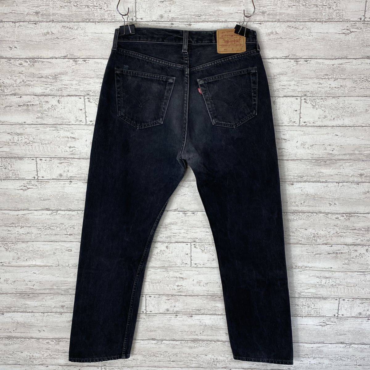 90's Levi''s 501 USA製 ブラック デニムパンツ W32 ジーンズ 90's Levi''s 501 USA製 ブラック デニムパンツ W32 ジーンズ