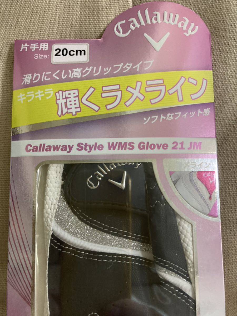  новый товар дамский для Callaway Callaway стиль женский Golf перчатка размер 20 левый 2 листов 