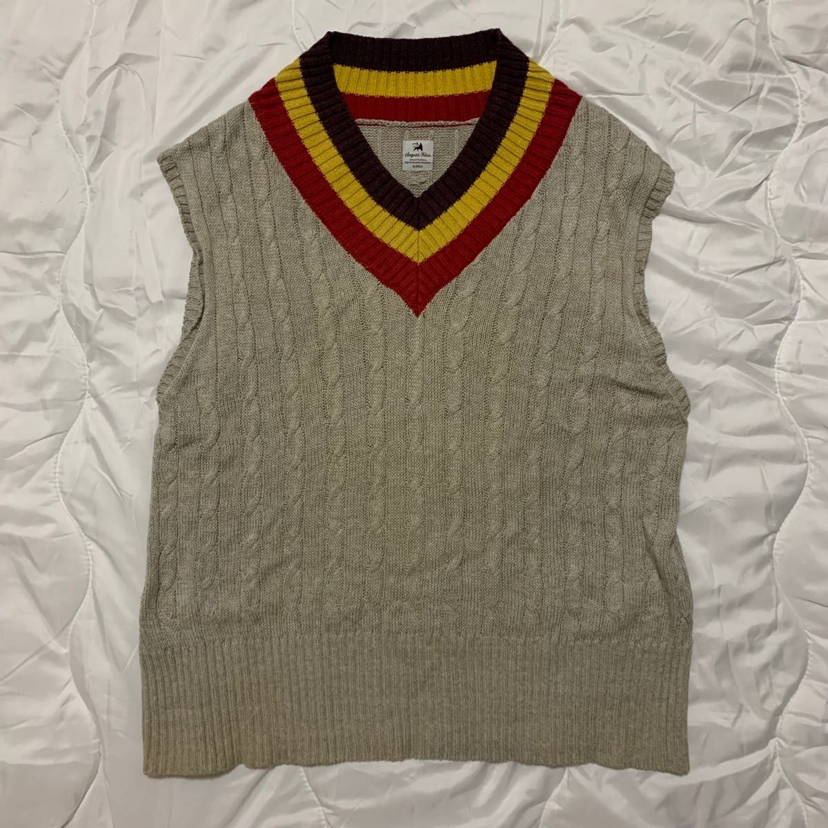SASQUATCH fabrix. 17ss knit vest