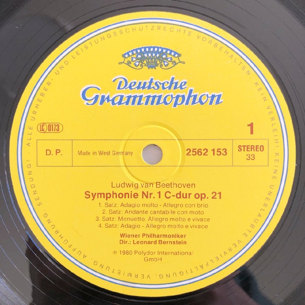 LP/ バーンスタイン、ウィーンフィル / ベートーヴェン：交響曲全集 / ドイツ盤 ブックレット付 BOX 8枚組 DGG 2740216 31101の画像5