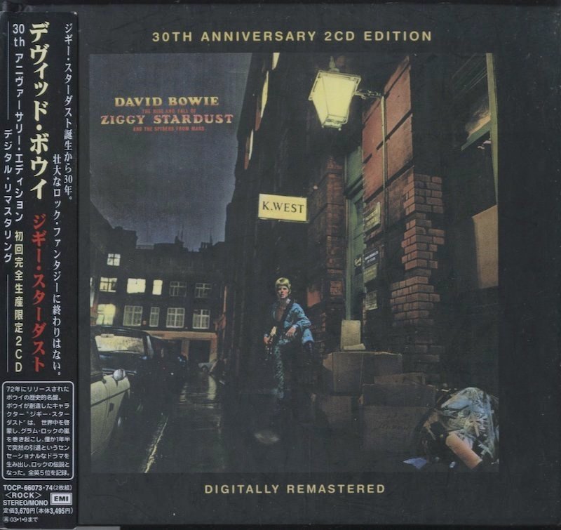 CD/2CD / DAVID BOWIE / THE RISE AND FALL OF ZIGGY STARDUST AND THE SPIDERS FROM MARS / 国内盤 帯付 TOCP-66073 31117_画像1