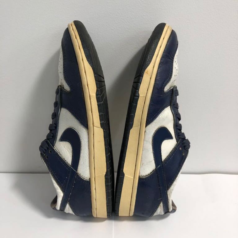 観賞用 1985年製 DUNK LOW オリジナル ビラノバ US8.5 26.5 ダンク ビラノバ ヴィンテージ ビンテージ ジョーダン 【送料無料】_画像4