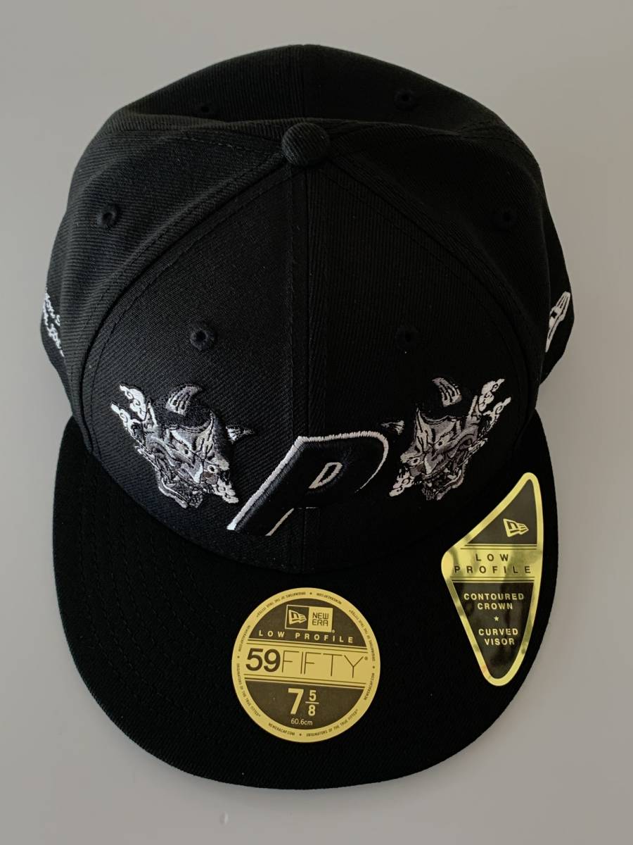 PALACE x NEW ERA MASKS LP 59FIFTY BLACK