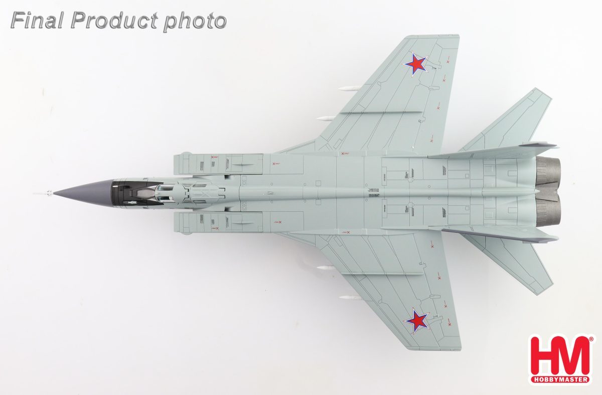 新品 ホビーマスター HA9703 1/72 ミグ MiG-31BM フォックスハウンド ロシア航空宇宙軍 第712航空連隊 w/R-77&R-37 ダイキャスト 完成品_参考画像