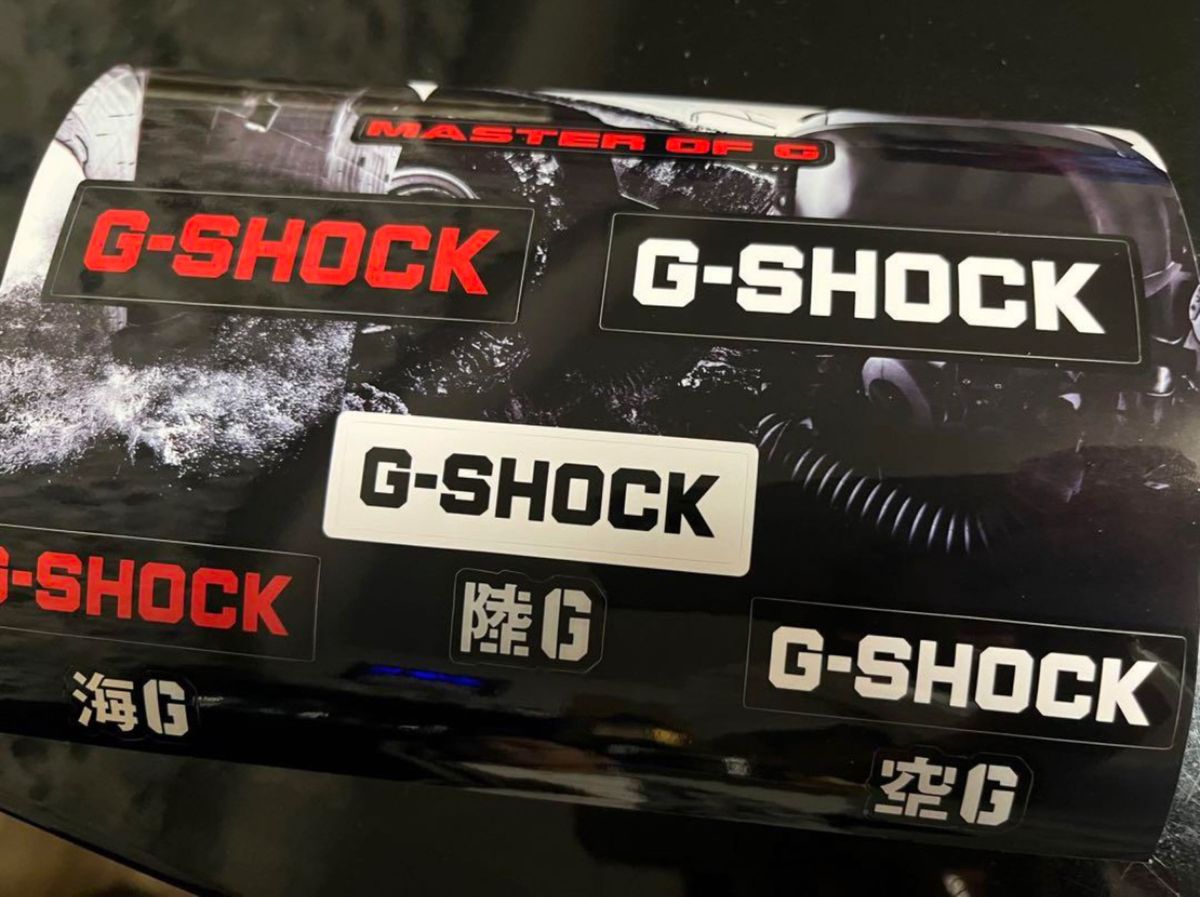 【非売品】G-SHOCK 「Master of G」オリジナルステッカー