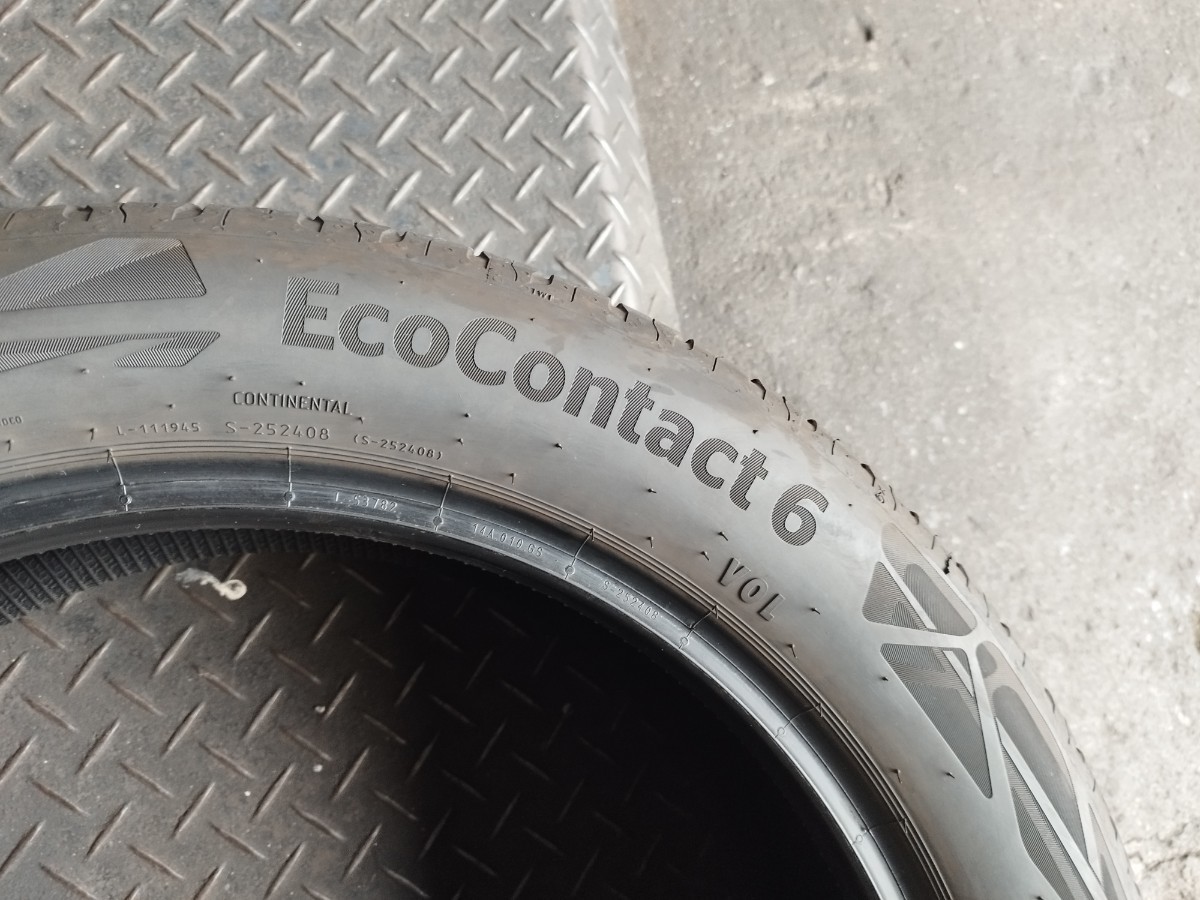 continental ecocontact 6 vol 235/50r19 v xl 103v 2022年38週製造　コンチネンタル　エココンタクト6_画像6