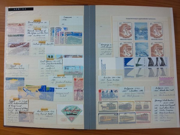 1104F05 外国切手　DDR　CCCP　ポーランド　アフリカ　ブルガリア　アルバニア　使用済み等　アルバムまとめ_画像5