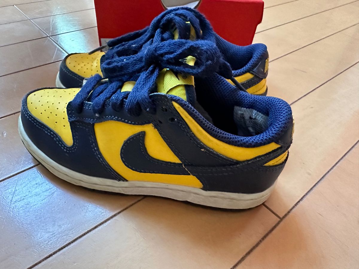 NIKE PS DUNK LOW "MICHIGAN"ナイキ PS ダンク ロー "ミシガン" キッズ　18