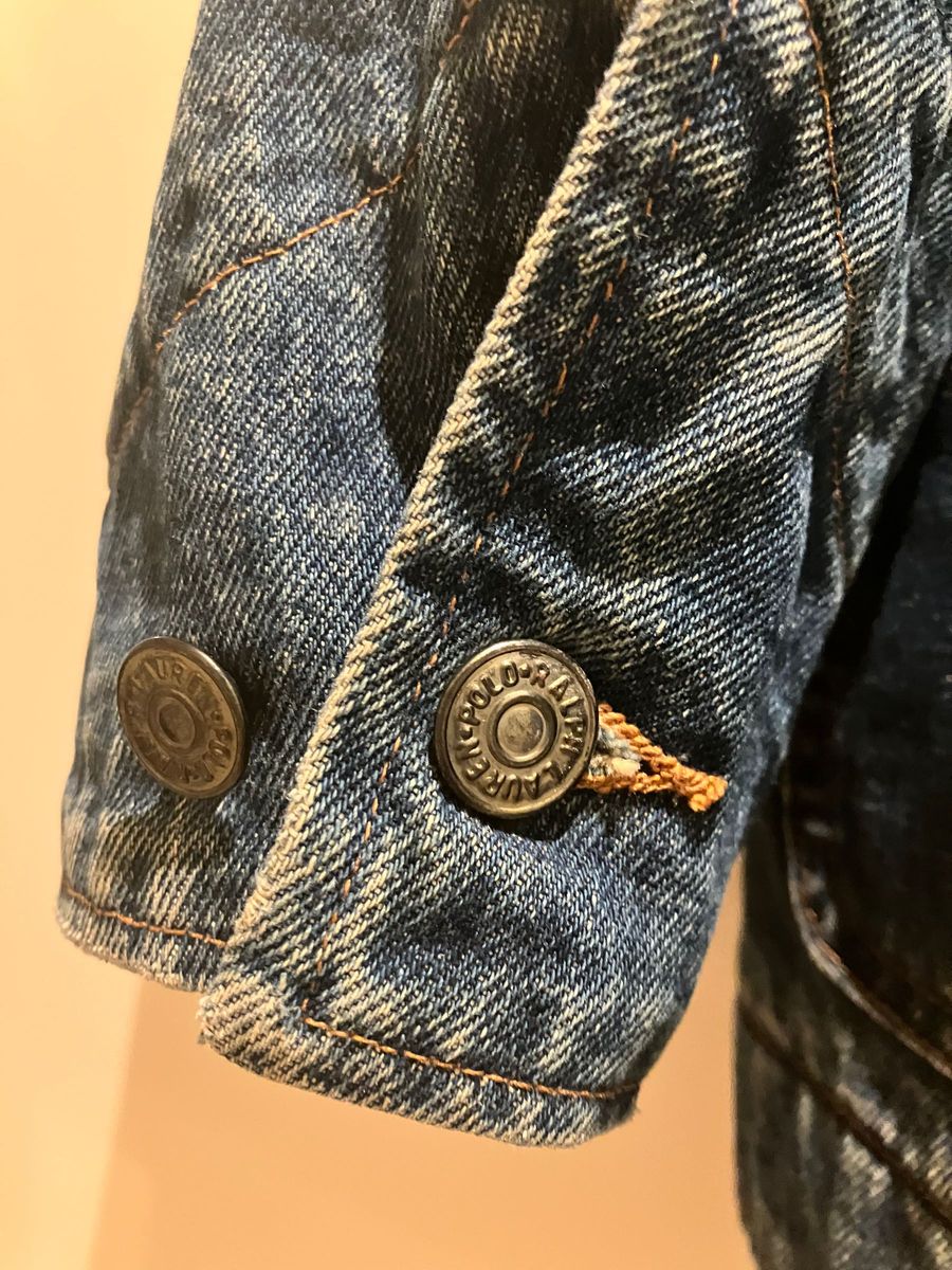 超希少USA製 80〜90年代白タグ Ralph Lauren デニムカバーオール 超希少USA製 80〜90年代白タグ Ralph Lauren デニムカバーオール