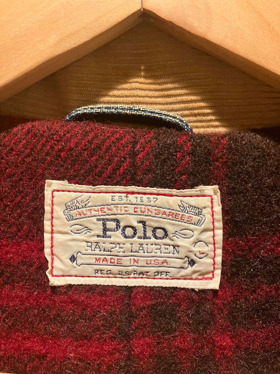超希少USA製 80〜90年代白タグ Ralph Lauren デニムカバーオール 超希少USA製 80〜90年代白タグ Ralph Lauren デニムカバーオール