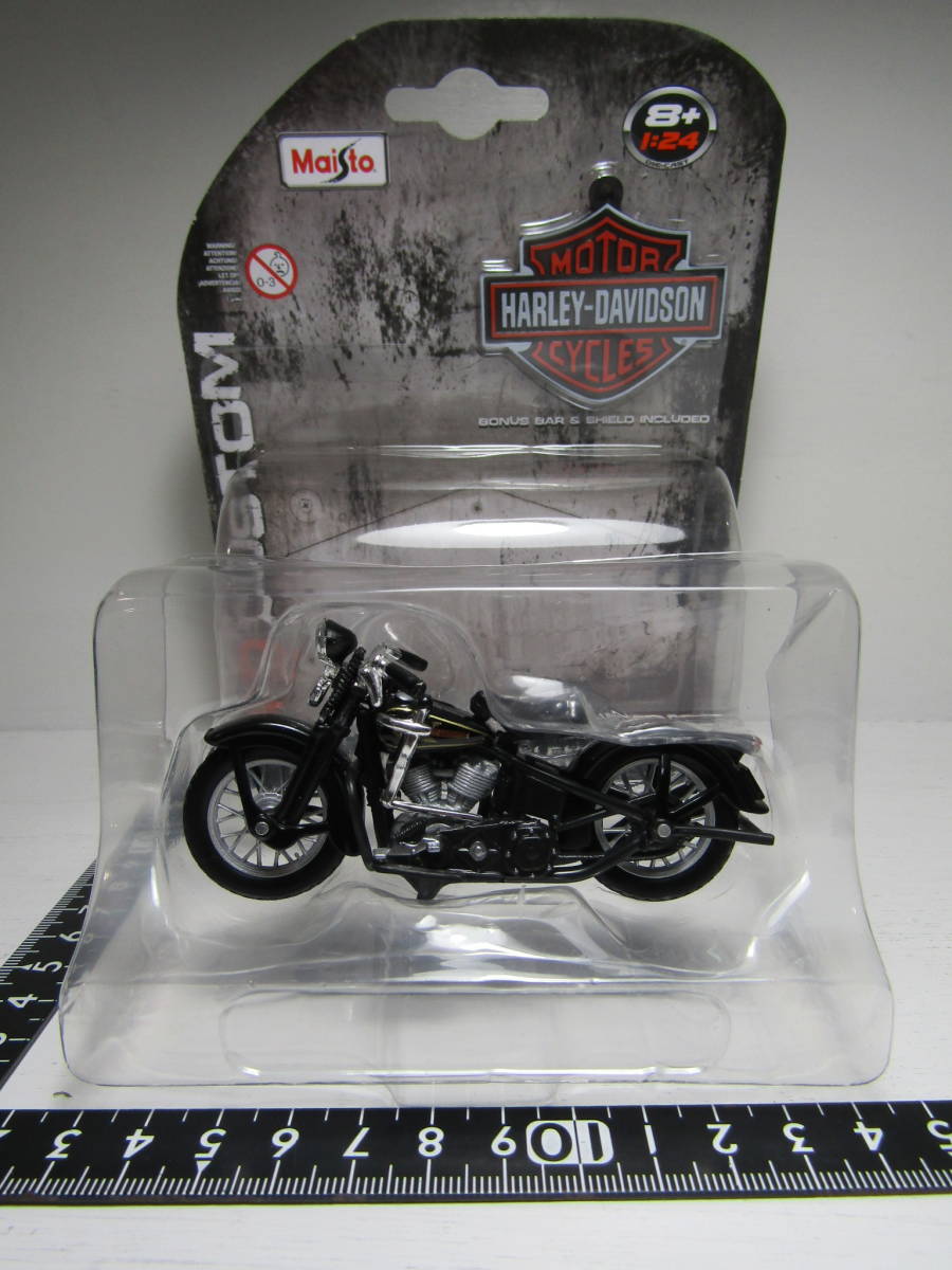 Harley Davidson 1/24 ハーレーダビッドソン 1936 EL Knucklehead ナックルヘッド ジオラマ　ヴィンテージ 30s アメリカン 未展示美品 _画像7