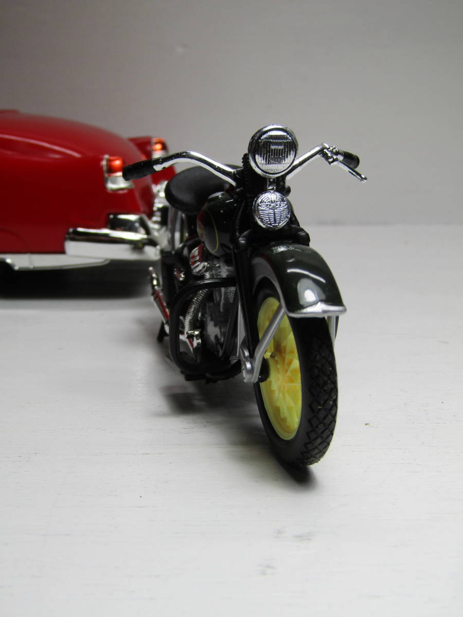 Harley Davidson 1/18 ハーレーダビッドソン 1936 EL Knucklehead ナックルヘッド ジオラマ　ヴィンテージ 30s アメリカン 未展示美品_画像3