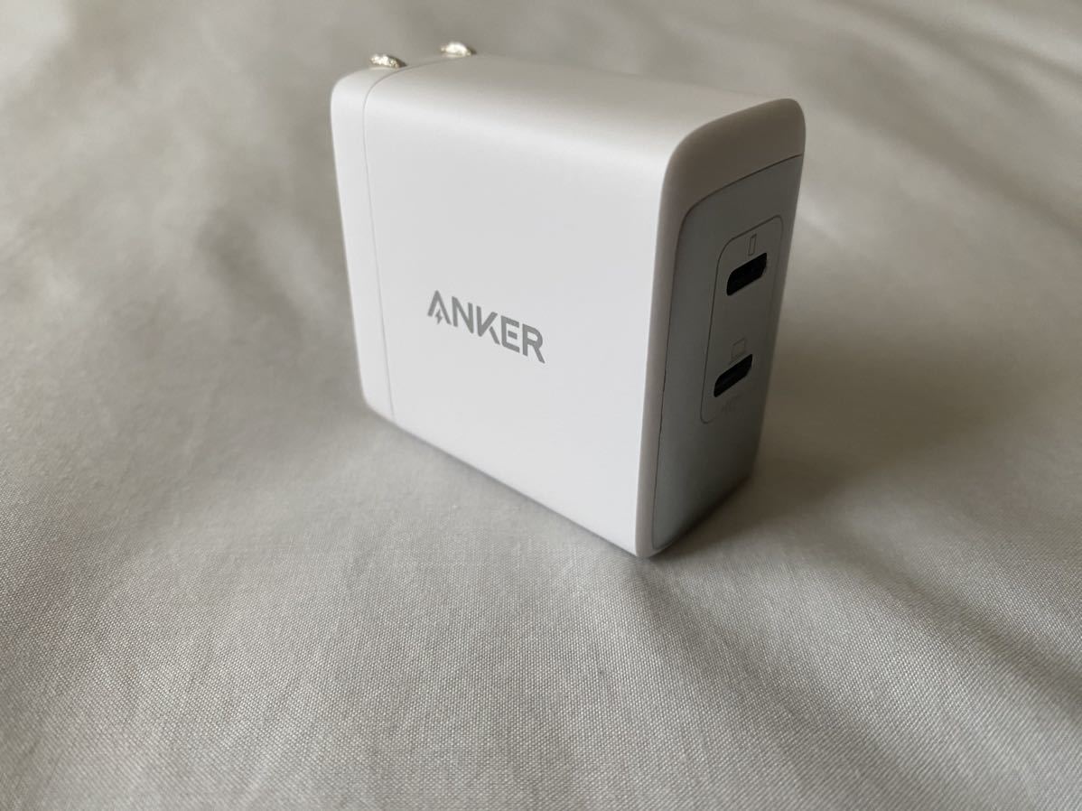 Anker PowerPort III 2-Port 65W アンカー 充電器 USB-C / 20W 30w 45w MacBook Windows PC iPad iPhone Galaxy Android Apple USB充電器 _画像2