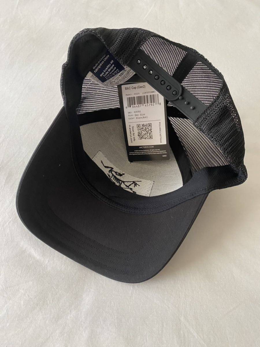 新品未使用品 ARC'TERYX LEAF B.A.C CAP アークテリクス リーフ BACキャップ の画像3