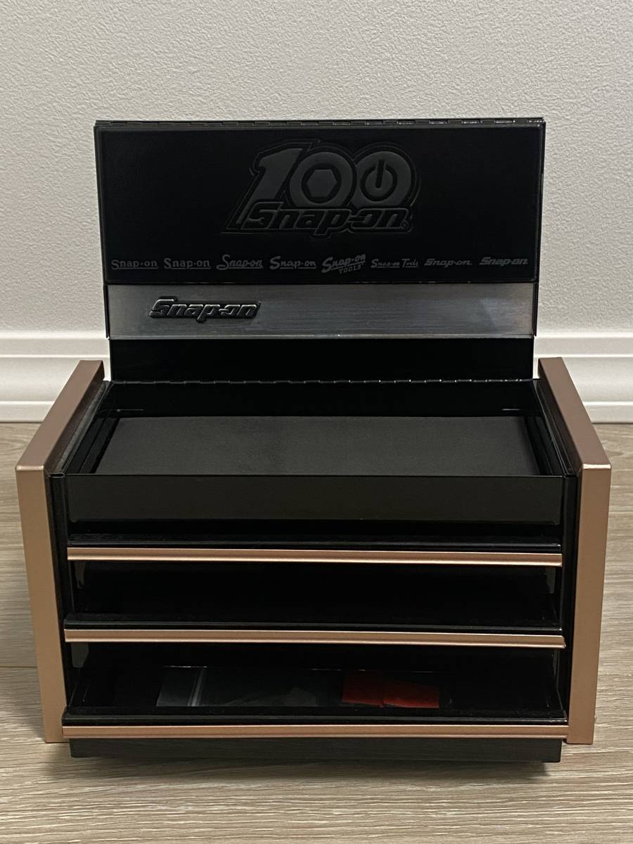 Snap on マイクロトップチェスト　ミニチュア工具箱　100周年モデル　スナップオン_画像1