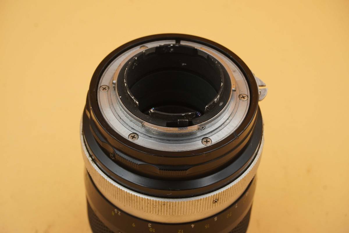 Nikon NIKKOR-QC Auto 1:2.8 F=135mm ニコン ジャンク扱い_画像4