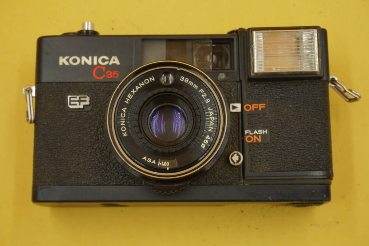 コニカ KONICA C35 EF ピッカリコニカ ジャンク_画像9