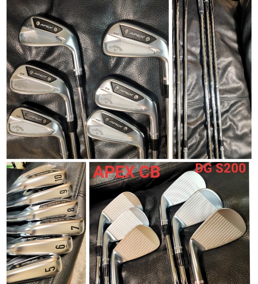 キャロウェイ APEX MB 6〜PW5本 DG200S-