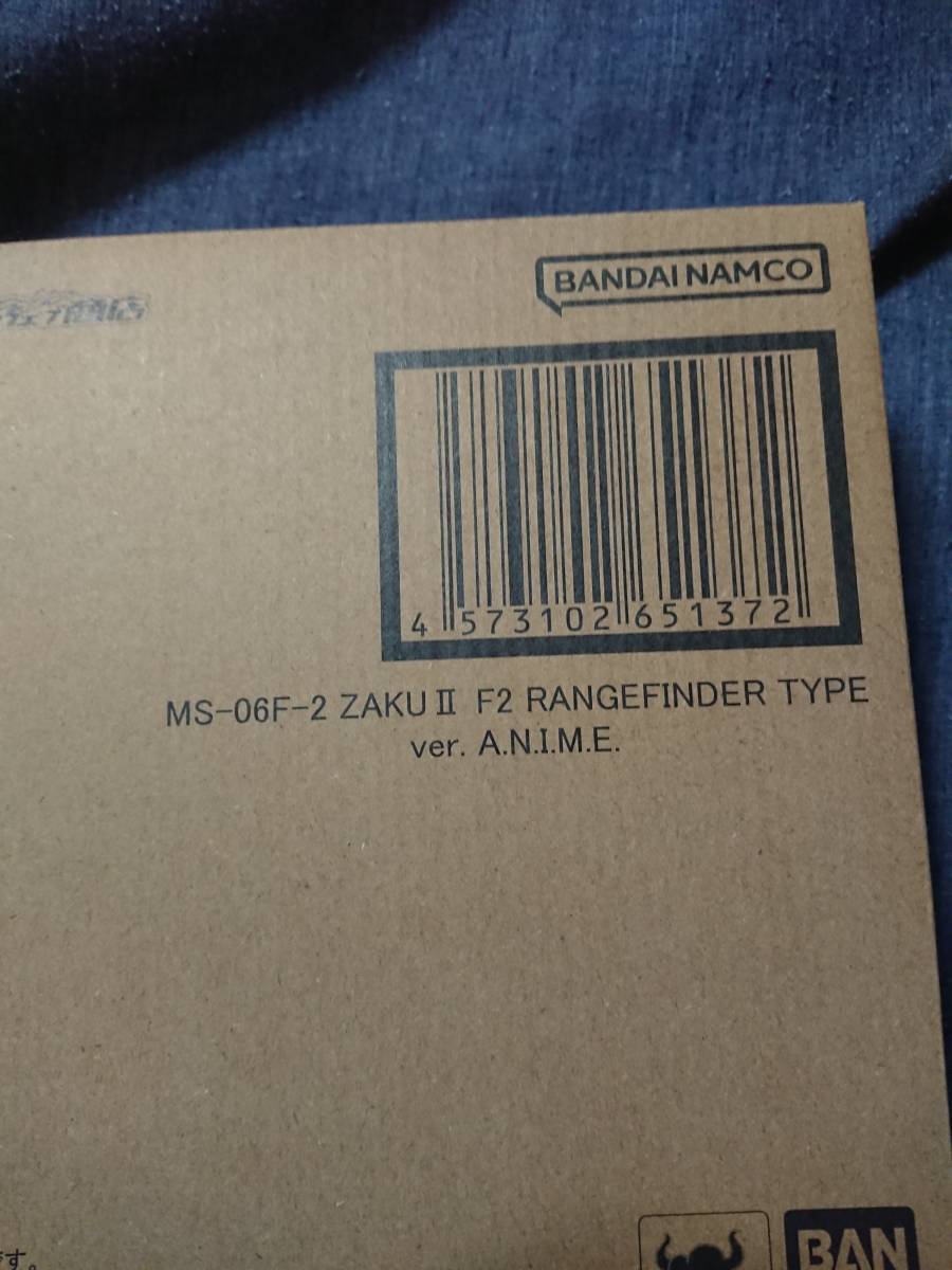 魂ウェブ商店「ROBOT魂 ＜SIDE MS＞ MS-06F-2 ザクⅡ F-2型 （測距手用）ver. A.N.I.M.E.」 定価即決　機動戦士ガンダム_画像2