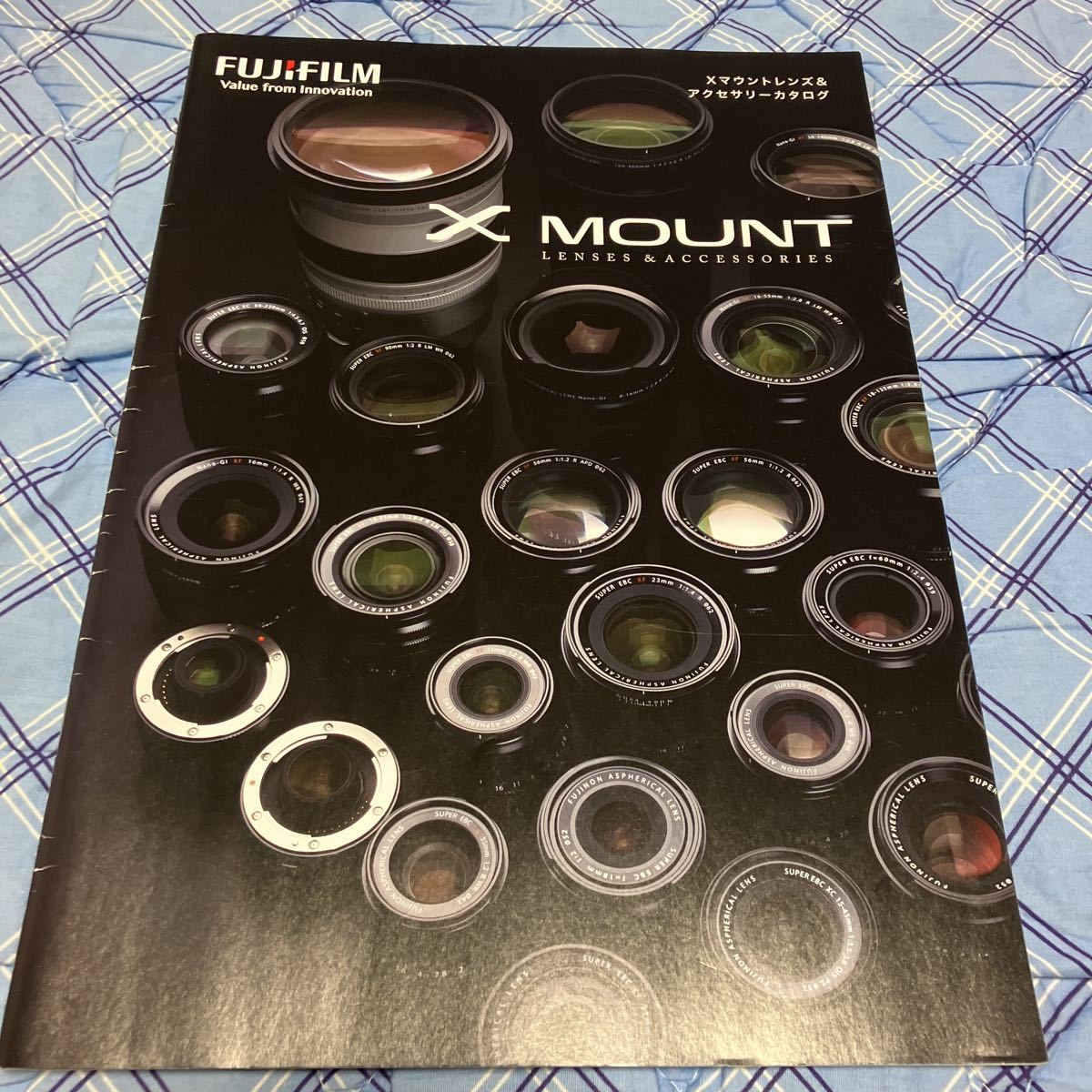  valuable FUJIFILM X MOUNT accessory 2019 year 12 month catalog Fuji Film lens lens camera * prompt decision 
