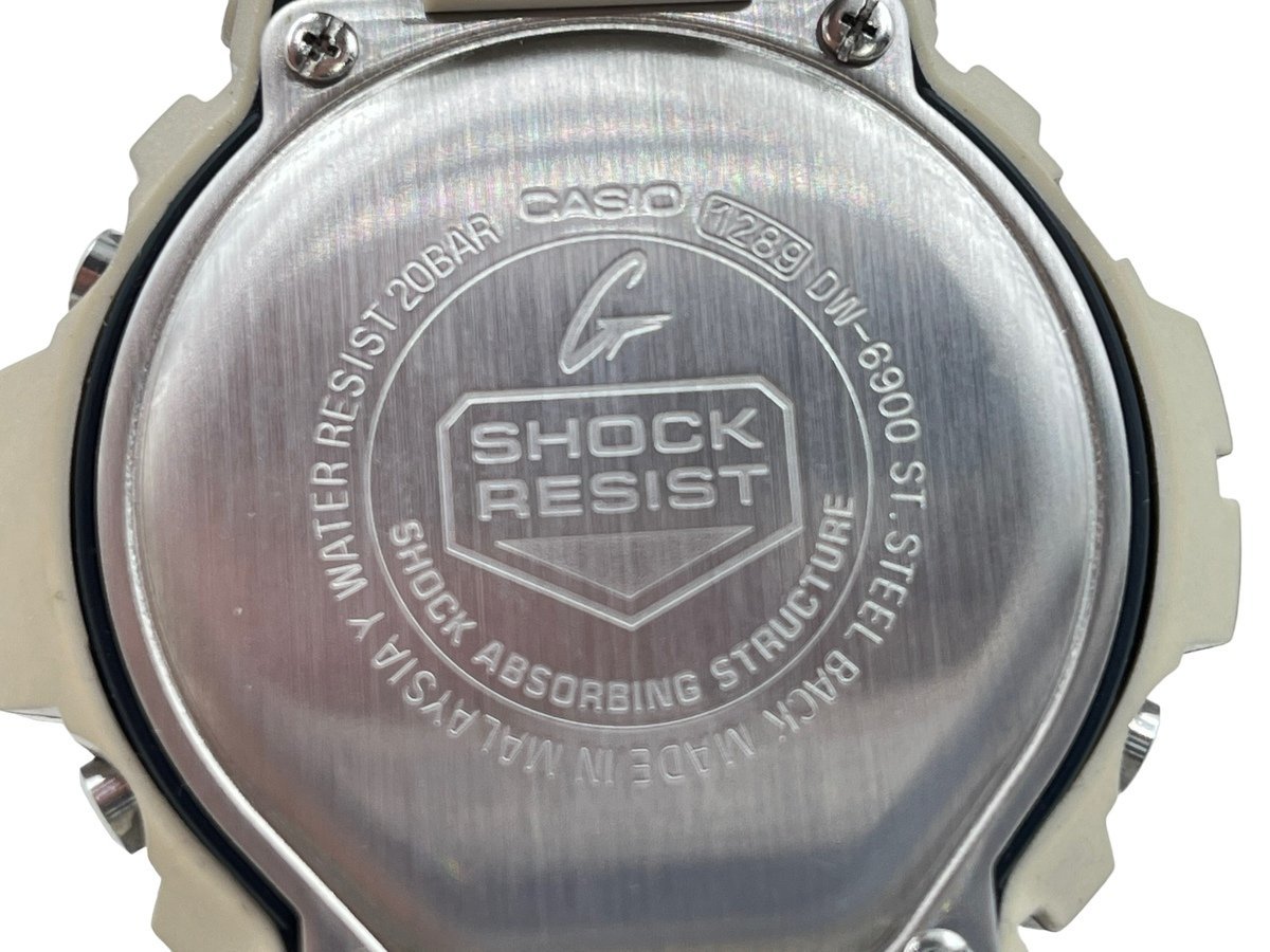 CASIO カシオ G-SHOCK ジーショック DW-6900CG-8MJF 1289 グレー クォーツ メンズ 男性 腕時計 本体 ブランド ファッション 小物 高品質_画像7