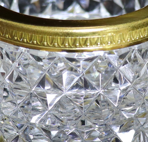 オールド・バカラ(BACCARAT) 極稀少 ブロンズ装飾 灰皿 オールド・バカラ(BACCARAT) 極稀少 ブロンズ装飾 灰皿