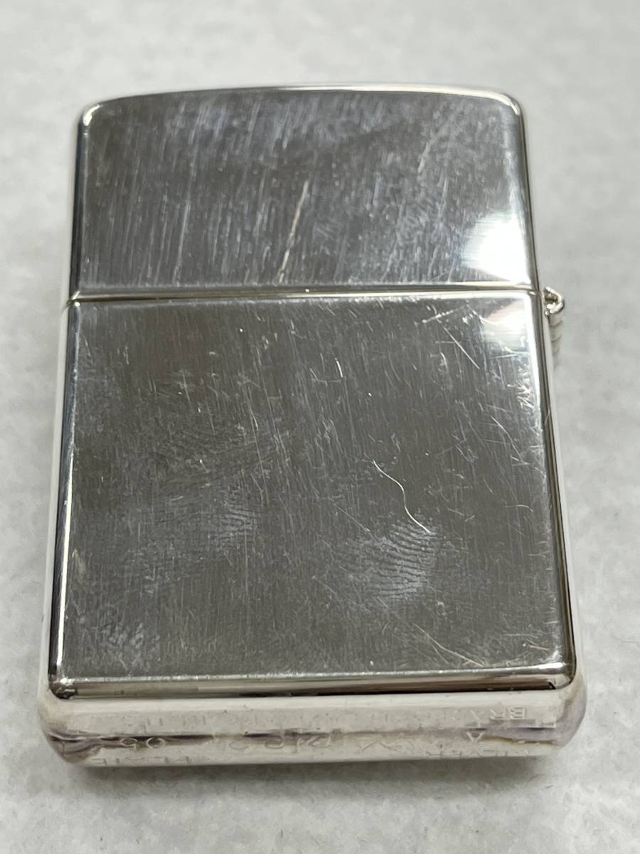 ★Zippo ジッポー ライター SILVER PLATE クロス 十字架 鍵 キー 2005年製★14642-42_画像3