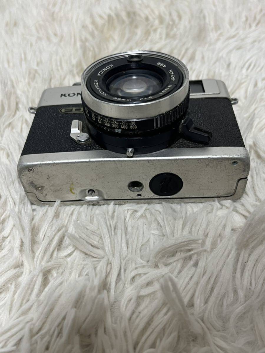 KONICA コニカ C35 FD 38mm F1.8 フィルムカメラ ジャンク品_画像6