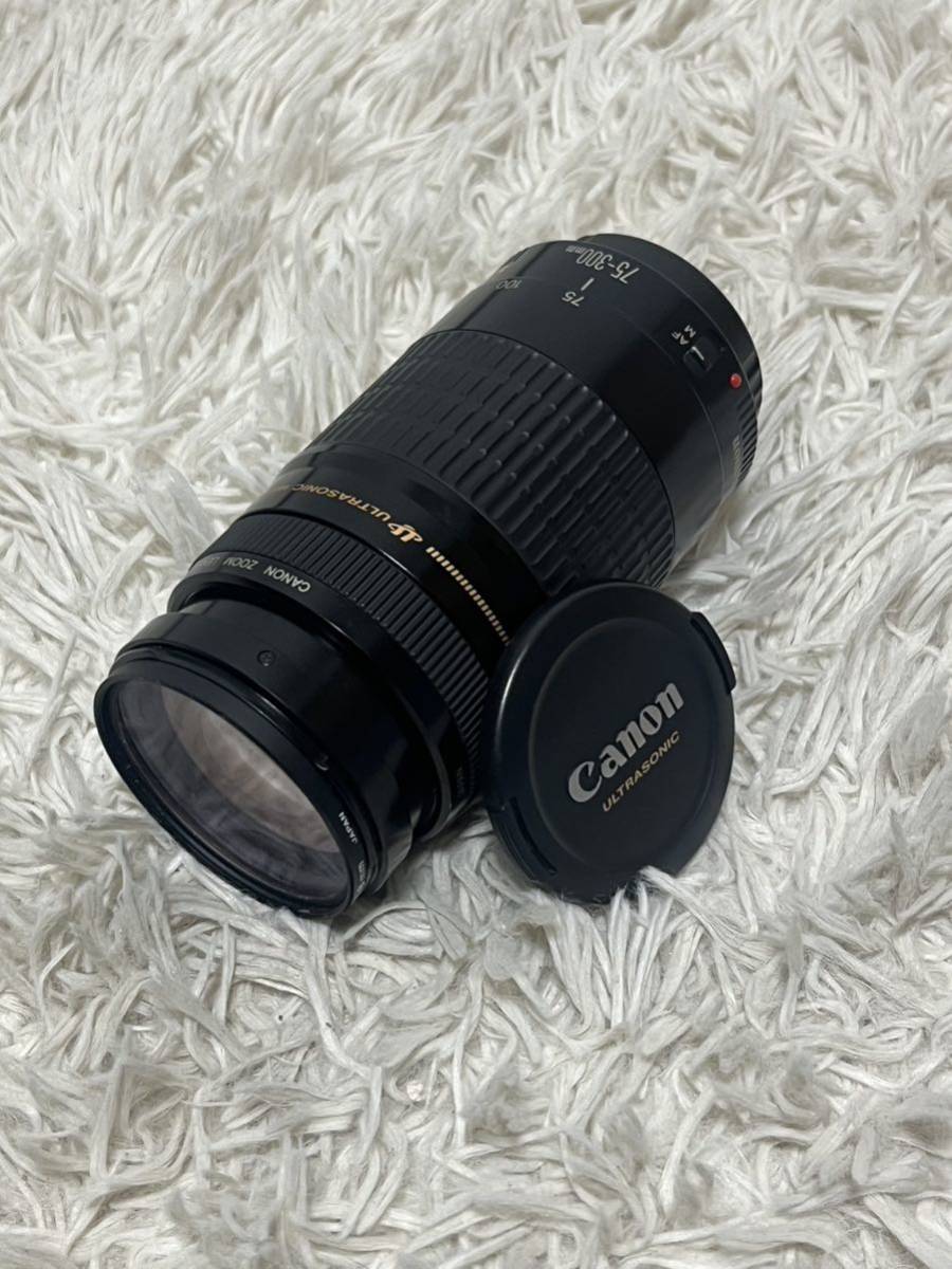 Canon キャノン ULTRASONIC 75-300mm 1:4-5.6 カメラ レンズ ジャンク_画像1