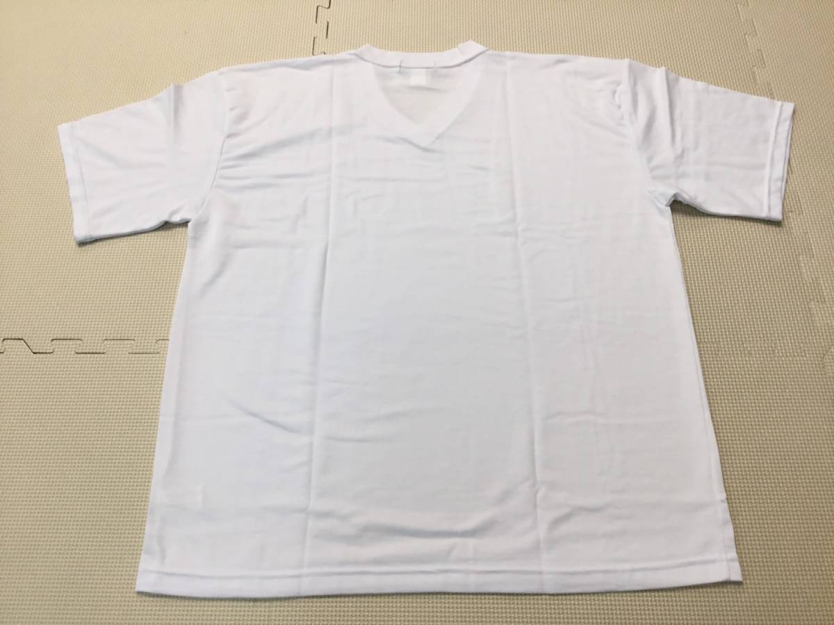 SS2-LLV2 new goods [Sneed Sanwa] short sleeves training wear size LL 2 sheets / white / short sleeves /V collar / gym uniform / physical training / elementary school student / junior high school student / high school student / part ./ inner 