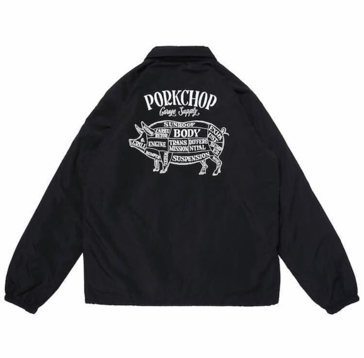 [PORKCHOP GARAGE SUPPLY] ORIGINAL BOA COACH JACKET BLACK / Mサイズ_画像2