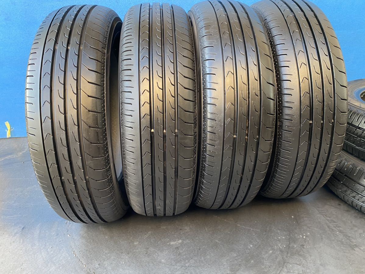 【YOKOHAMA BluEarth RV03CK】《155/65R14 75H》22年製【送料無料※一部地域有料】中古タイヤ4本セット ◆バリ山_画像2