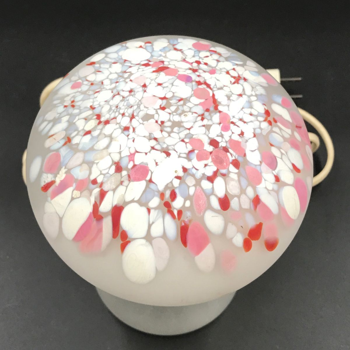 KOSTA BODA コスタボダ White Mushroom Lamp モニカ・バックストローム　北欧 【J309-121#80】_画像8